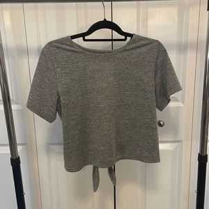 Shein gray workout top, never worn!